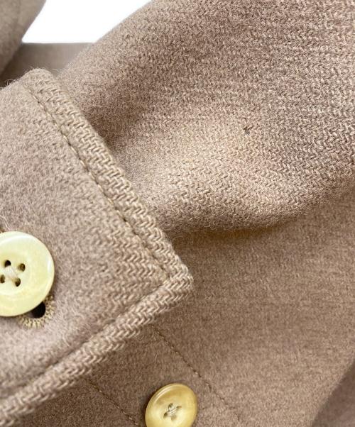 GLENOVER（グレンオーバー）GLENOVER (グレンオーバー) ヴィンテージロングダッフルコート ブラウン サイズ:SIZE Lの古着・服飾アイテム