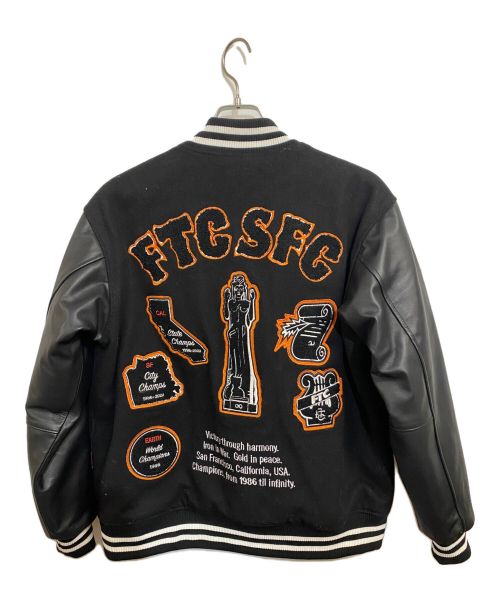 FTC（エフティーシー）FTC (エフティーシー) SF VARSITY JACKET ブラック サイズ:M 未使用品の古着・服飾アイテム