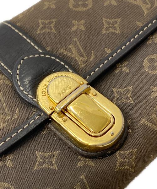 LOUIS VUITTON（ルイ ヴィトン）LOUIS VUITTON (ルイ ヴィトン) ポルトフォイユ・サラ フザン ブラックの古着・服飾アイテム