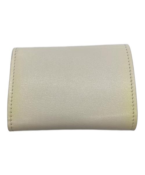 JIL SANDER（ジルサンダー）JIL SANDER (ジルサンダー) 3つ折り財布 ホワイトの古着・服飾アイテム