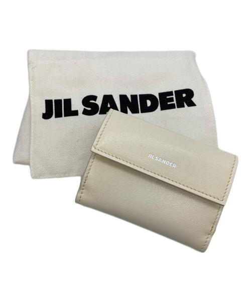 JIL SANDER（ジルサンダー）JIL SANDER (ジルサンダー) 3つ折り財布 ホワイトの古着・服飾アイテム