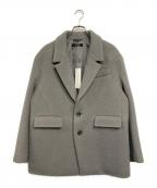 STUNNING LUREスタニングルアー）の古着「ウール シングルショートコート」｜グレー