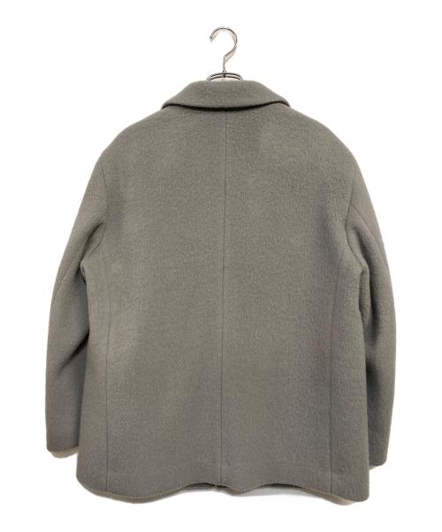 STUNNING LURE（スタニングルアー）STUNNING LURE (スタニングルアー) ウール シングルショートコート グレー サイズ:SIZE 2 未使用品の古着・服飾アイテム