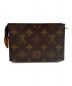 LOUIS VUITTON (ルイ ヴィトン) ポーチ ブラウン：27000円