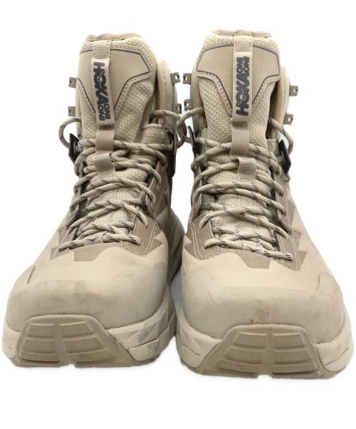 HOKAONEONE（ホカオネオネ）HOKAONEONE (ホカオネオネ) トレッキングシューズ ベージュ サイズ:SIZE 26.5cmの古着・服飾アイテム
