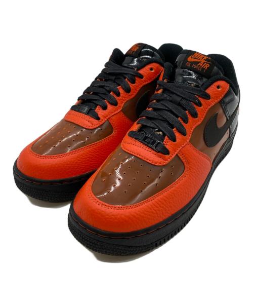 NIKE（ナイキ）NIKE (ナイキ) AIR FORCE1 オレンジ×ブラック サイズ:27.5㎝の古着・服飾アイテム