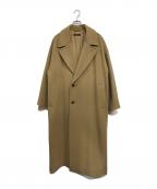 STUNNING LUREスタニングルアー）の古着「ウールカシミヤロングコート」｜ブラウン