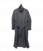 TODAYFULトゥデイフル）の古着「Twill Trench Coat」｜グレー