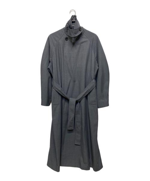 TODAYFUL（トゥデイフル）TODAYFUL (トゥデイフル) 24SS Twill Trench Coat グレー サイズ:SIZE 38の古着・服飾アイテム