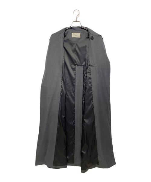 TODAYFUL（トゥデイフル）TODAYFUL (トゥデイフル) 24SS Twill Trench Coat グレー サイズ:SIZE 38の古着・服飾アイテム