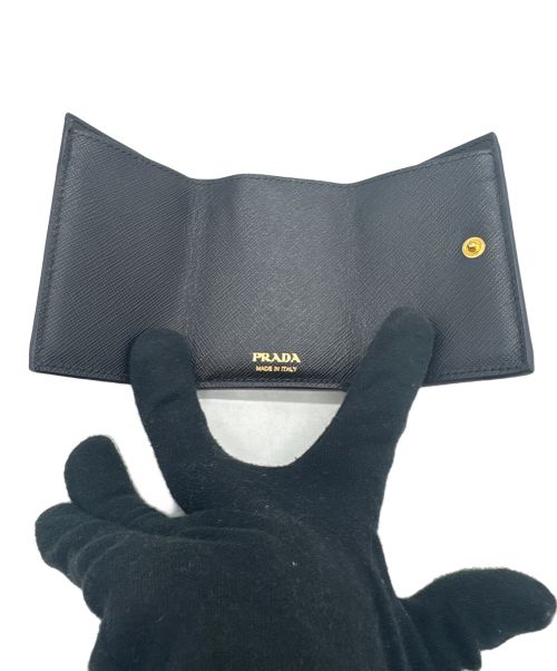 PRADA（プラダ）PRADA (プラダ) 長財布 ブラック 未使用品の古着・服飾アイテム
