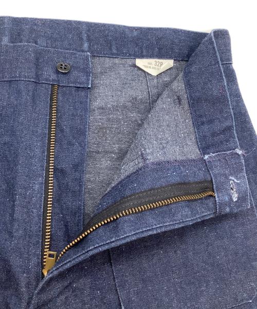 GIBRALTAR,P.R.,INC.（ジブラルタル）GIBRALTAR,P.R.,INC. (ジブラルタル) 90's デニム TYPEⅡトラウザーズ インディゴ サイズ:W32(81㎝)の古着・服飾アイテム