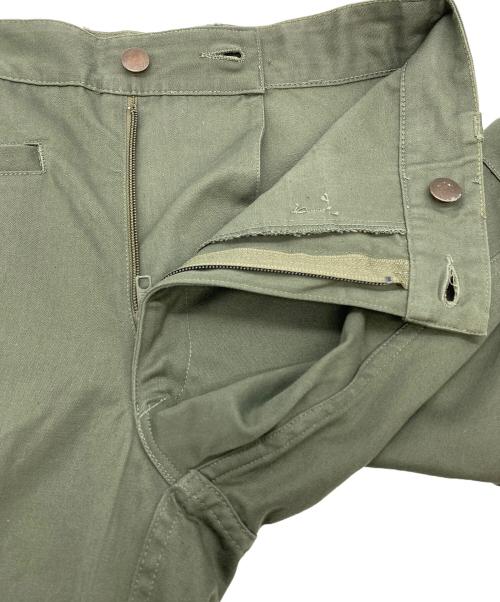 WAREIN（ウェアイン）WAREIN (ウェアイン) フランス軍 カーゴパンツ オリーブ サイズ:SIZE 76cm (L)の古着・服飾アイテム
