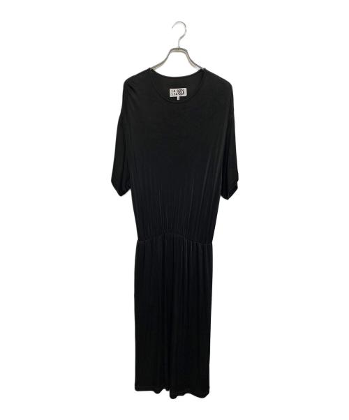 MM6 Maison Margiela（エムエムシックスメゾンマルジェラ）MM6 Maison Margiela (エムエムシックス メゾンマルジェラ) ショートスリーブジャージードレス ブラック サイズ:SIZE Sの古着・服飾アイテム