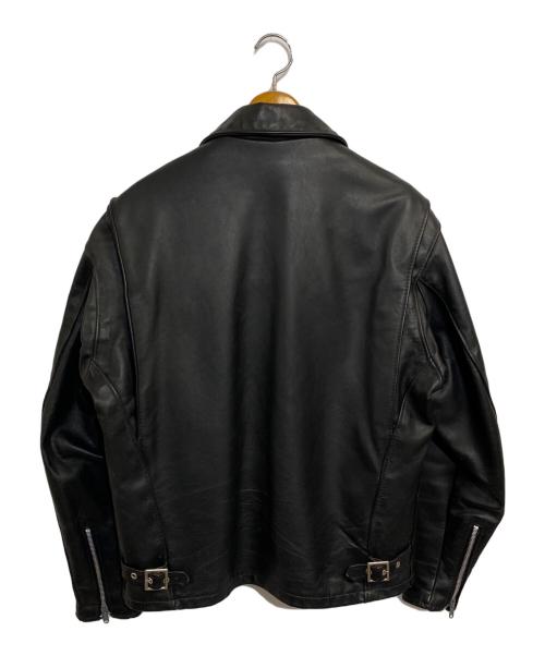 Schott（ショット）Schott (ショット) シングルライダースジャケット ブラック サイズ:SIZE 40の古着・服飾アイテム