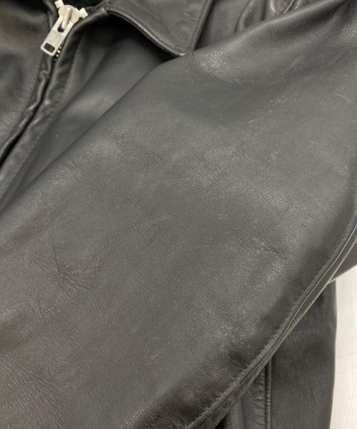 Schott（ショット）Schott (ショット) シングルライダースジャケット ブラック サイズ:SIZE 40の古着・服飾アイテム