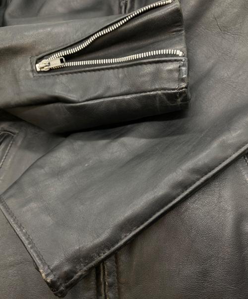 Schott（ショット）Schott (ショット) シングルライダースジャケット ブラック サイズ:SIZE 40の古着・服飾アイテム