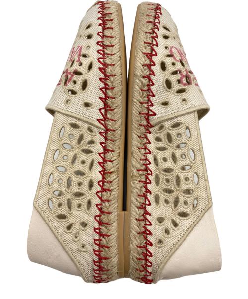 VALENTINO GARAVANI（ヴァレンティノ・ガラヴァーニ）VALENTINO GARAVANI (ヴァレンティノ・ガラヴァーニ) エスパドリーユ ベージュ サイズ:SIZE 38(約24㎝)の古着・服飾アイテム