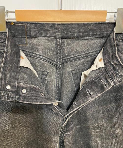 EURO LEVI'S 501（ユーロリーバイス）EURO LEVI'S 501 (ユーロリーバイス) 90's レギュラーストレートジーンズ ブラック サイズ:W32の古着・服飾アイテム