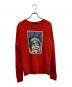 HEY REILLY（ヘイレイリー）の古着「プリントスウェットシャツ」｜レッド