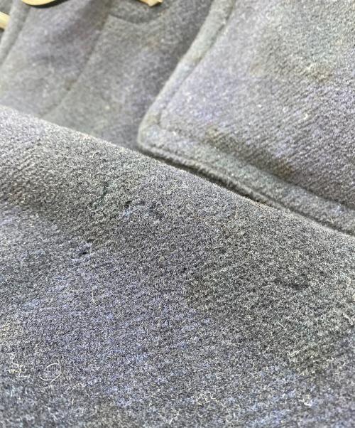 BEAUTY&YOUTH（ビューティーアンドユース）BEAUTY&YOUTH (ビューティーアンドユース) カットスパイラルチェックダッフルコート ネイビー サイズ:SIZE Mの古着・服飾アイテム