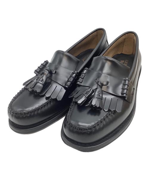 G.H.BASS（ジーエイチバス）G.H.BASS (ジーエイチバス) LAYTON (LEATHER SOLE) ブラック サイズ:SIZE US 8の古着・服飾アイテム