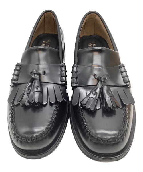 G.H.BASS（ジーエイチバス）G.H.BASS (ジーエイチバス) LAYTON (LEATHER SOLE) ブラック サイズ:SIZE US 8の古着・服飾アイテム