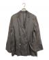 SHIPS（シップス）の古着「ラミーシアージャケット」｜チャコールグレー