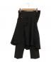 COMME des GARCONS (コムデギャルソン) レイヤードスカートパンツ ブラック サイズ:SIZE S：11000円
