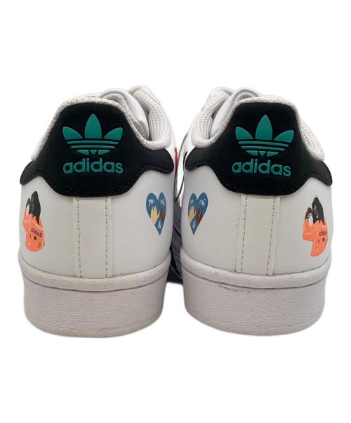 adidas Originals（アディダスオリジナル）adidas Originals (アディダスオリジナル) SUPER STAR PURE J ホワイト サイズ:24cm 未使用品の古着・服飾アイテム