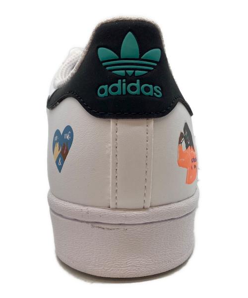 adidas Originals（アディダスオリジナル）adidas Originals (アディダスオリジナル) SUPER STAR PURE J ホワイト サイズ:24cm 未使用品の古着・服飾アイテム
