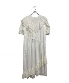 Bibiy.（ビビィ）の古着「半袖ワンピース」｜ホワイト