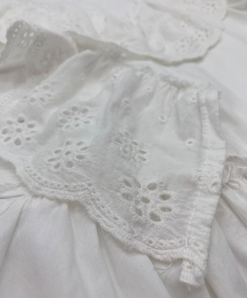 Bibiy.（ビビィ）Bibiy. (ビビィ) 半袖ワンピース ホワイト サイズ:SIZE Freeの古着・服飾アイテム