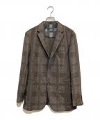 BLACK LABEL CRESTBRIDGEブラックレーベル クレストブリッジ）の古着「シャドークレストブリッジチェックカラミJKT」｜ブラウン