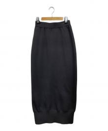 Plage（プラージュ）の古着「R'IAM バルーンニットスカート」｜グレー