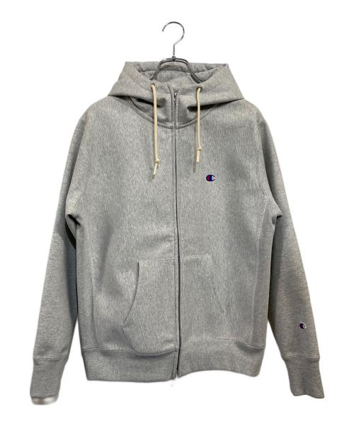 Champion（チャンピオン）Champion (チャンピオン) ジップパーカー グレー サイズ:SIZE L 未使用品の古着・服飾アイテム