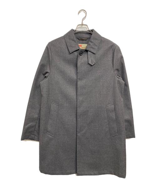 Traditional Weatherwear（トラディショナルウェザーウェア）Traditional Weatherwear (トラディショナルウェザーウェア) SELBY 比翼コート グレー サイズ:SIZE 38の古着・服飾アイテム