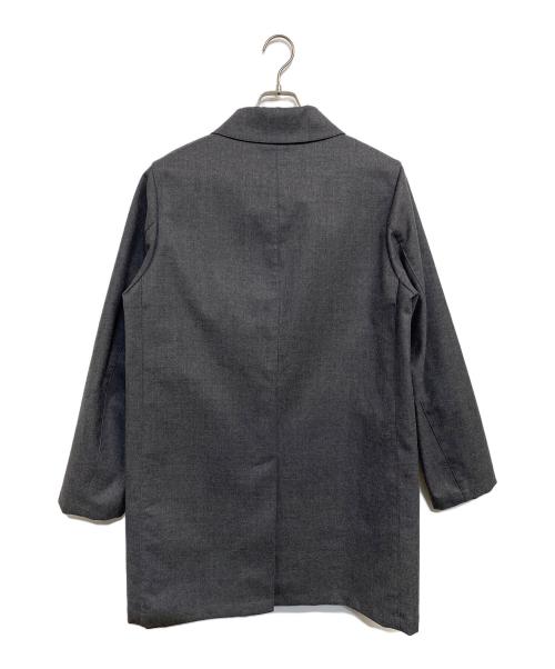 Traditional Weatherwear（トラディショナルウェザーウェア）Traditional Weatherwear (トラディショナルウェザーウェア) SELBY 比翼コート グレー サイズ:SIZE 38の古着・服飾アイテム