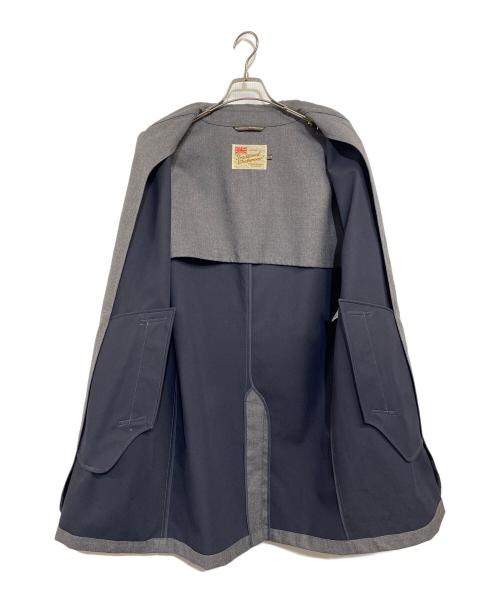 Traditional Weatherwear（トラディショナルウェザーウェア）Traditional Weatherwear (トラディショナルウェザーウェア) SELBY 比翼コート グレー サイズ:SIZE 38の古着・服飾アイテム