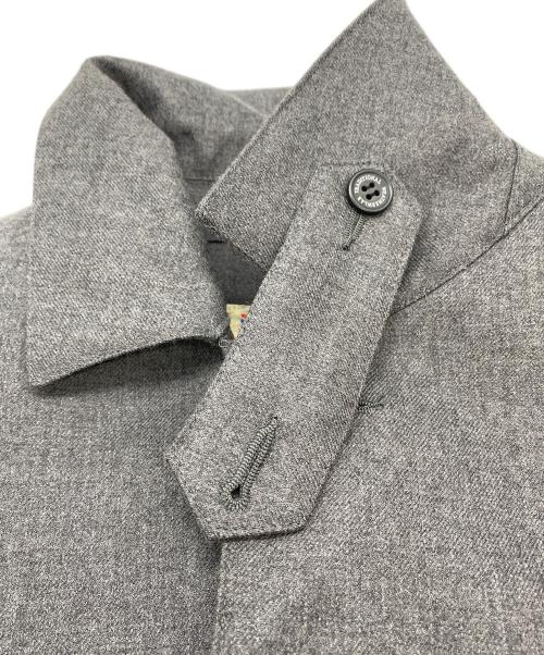 Traditional Weatherwear（トラディショナルウェザーウェア）Traditional Weatherwear (トラディショナルウェザーウェア) SELBY 比翼コート グレー サイズ:SIZE 38の古着・服飾アイテム