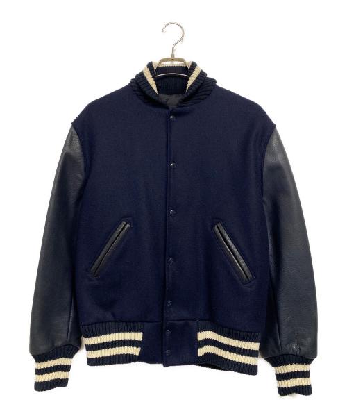 skookum（スクーカム）skookum (スクーカム) STUDIAM JUMPER ネイビー サイズ:SIZE 38の古着・服飾アイテム