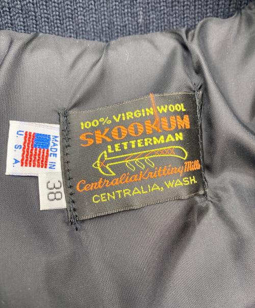 skookum（スクーカム）skookum (スクーカム) STUDIAM JUMPER ネイビー サイズ:SIZE 38の古着・服飾アイテム