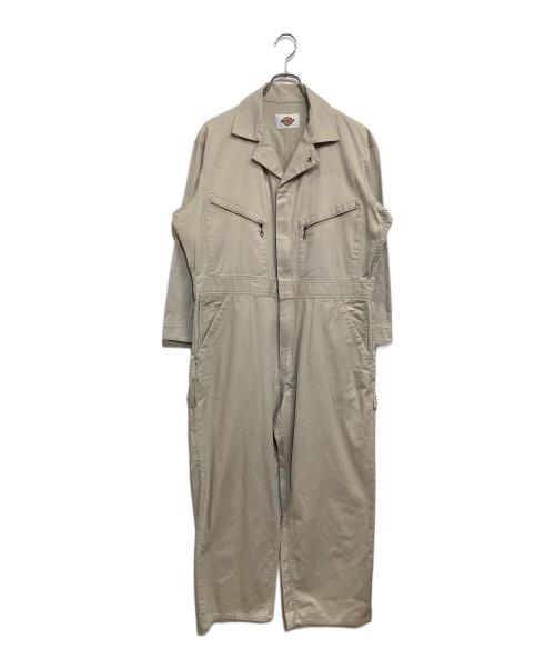 Dickies（ディッキーズ）Dickies (ディッキーズ) BEAMS BOY (ビームスボーイ) 別注 長袖カバーオール ベージュ サイズ:SIZE Freeの古着・服飾アイテム