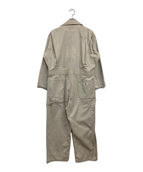 Dickies（ディッキーズ）Dickies (ディッキーズ) BEAMS BOY (ビームスボーイ) 別注 長袖カバーオール ベージュ サイズ:SIZE Freeの古着・服飾アイテム