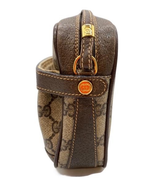 GUCCI（グッチ）GUCCI (グッチ) ショルダーバッグ ブラウンの古着・服飾アイテム