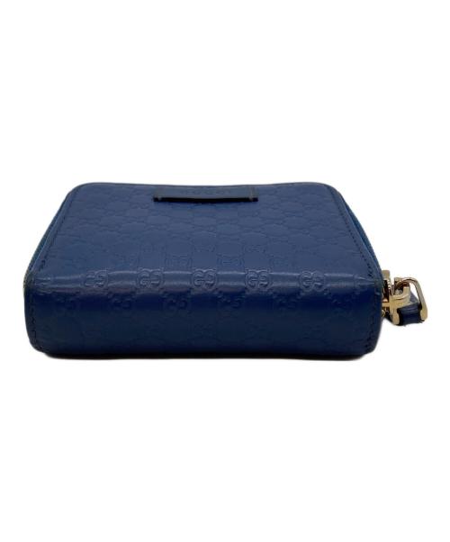 GUCCI（グッチ）GUCCI (グッチ) 2つ折り財布 ネイビーの古着・服飾アイテム