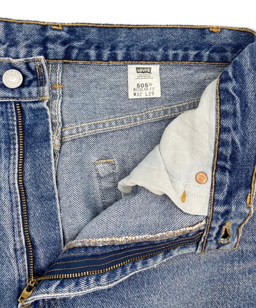 LEVI'S 505（リーバイス505）LEVI'S 505 (リーバイス505) 00's レギュラーストレートジーンズ ブルー サイズ:W32の古着・服飾アイテム