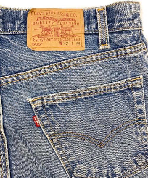 LEVI'S 505（リーバイス505）LEVI'S 505 (リーバイス505) 00's レギュラーストレートジーンズ ブルー サイズ:W32の古着・服飾アイテム