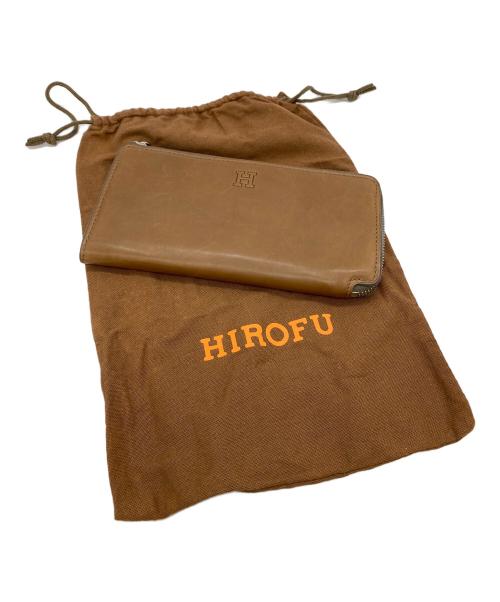 HIROFU（ヒロフ）HIROFU (ヒロフ) 長財布 ブラウンの古着・服飾アイテム