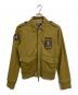 POLO RALPH LAUREN（ポロ・ラルフローレン）の古着「90-00's スウェットミリタリーJKT」｜カーキ